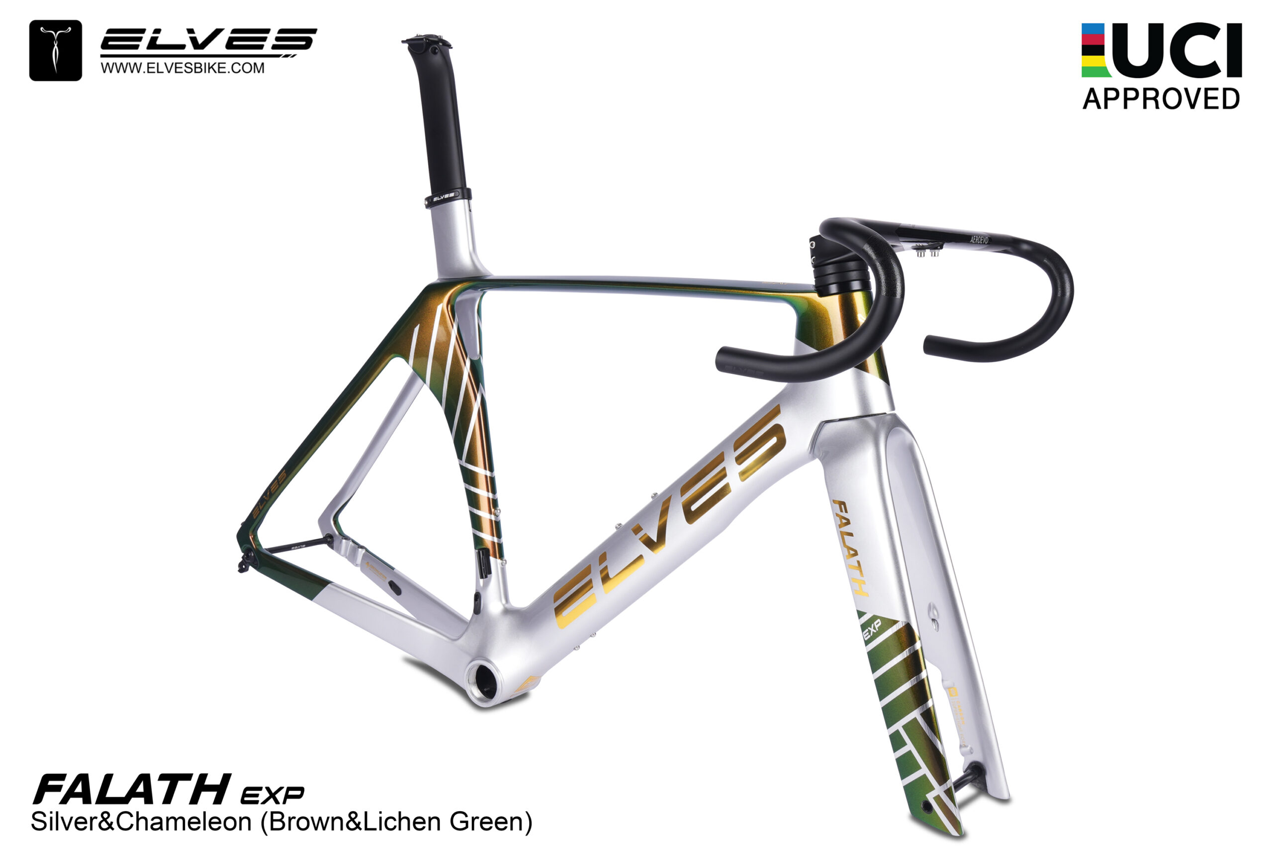 ELVES Falath EXP Aero Carbon Road Disc Frameset – UCI Approved