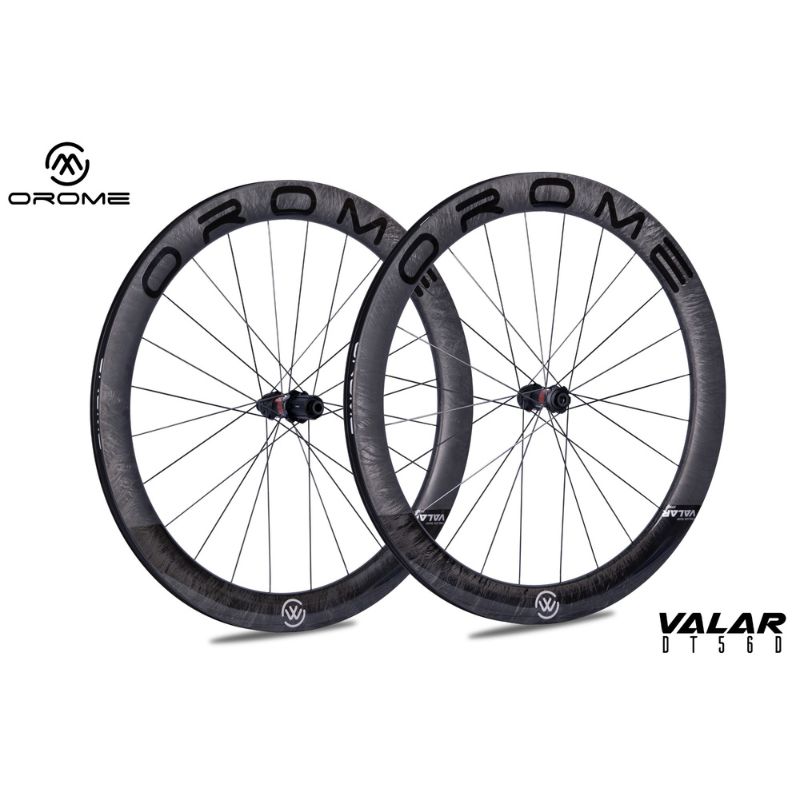 OROME VALAR DT56D Carbon Road Disc Brake Wheelset