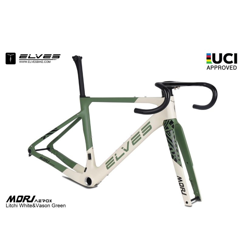 ELVES Mori Aerox Carbon Aero Gravel Disc Frameset (UCI Approved)