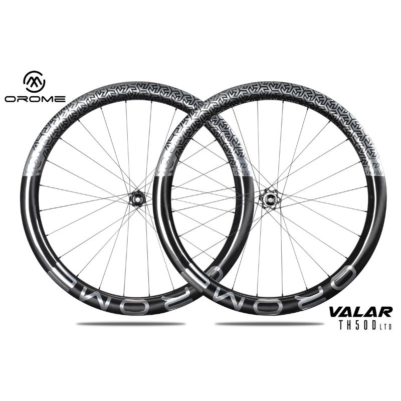 OROME VALAR TH50D Carbon Road Disc Brake Wheelset